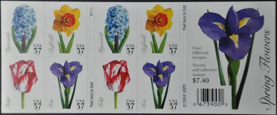 Купити США Scott #3900-03 MNH  Цветы 2005