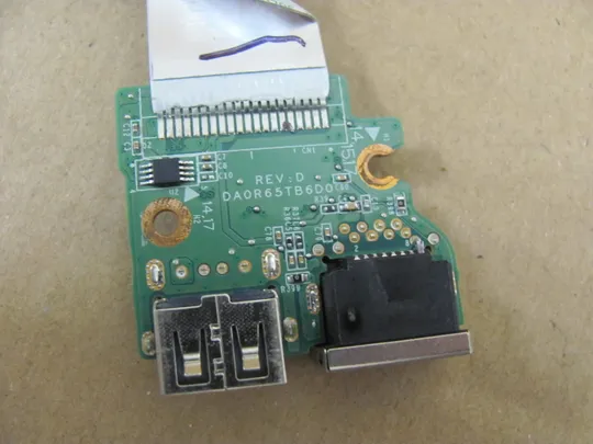 439-12 плата USB LAN DA0R65TB6D0 33R65U80010 для   HP Pavilion  15 E  15-E   оригінал Недорого