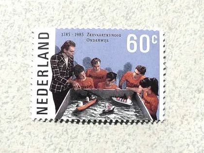 фото, Поштова марка Нідерланди 1985 рік **