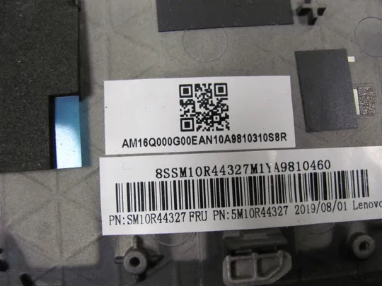 600-3  Кришка панель палмрест AM16Q000G00 SM10R44327  для Lenovo ThinkPad T480S оригінал Характеристики
