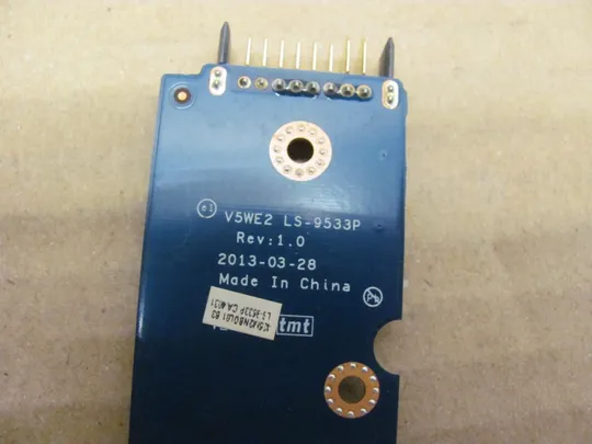 номер0292-24 плата підключення акб V5WE2 LS-9533P для Acer Aspire E1 E1-532 E1-572G E1-570 E1-510 V5-561 V5-561G оригінал Де купити