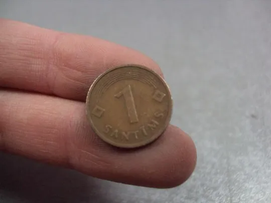Купити монета латвия 1 сантим 1992 №8510