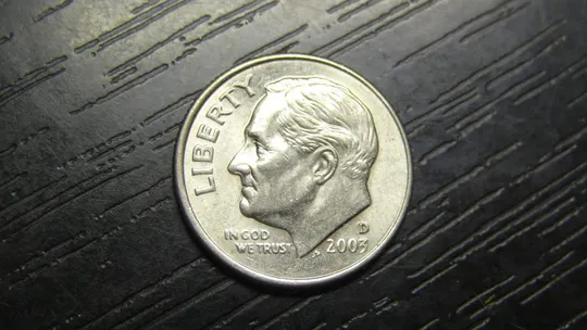 1 дайм 2003 D США Ціна