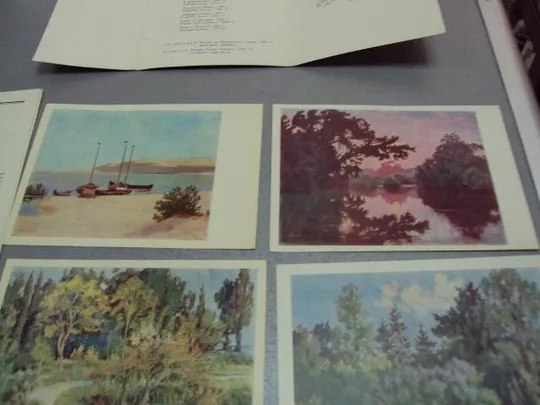 открытка набор жмуйдзинавичюс антанас 1969 7 шт №10569 Інтернет-аукціон