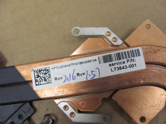 825-60 термотрубка охолодження L73643-001  для HP Pavilion 14-CE оригінал Продаж