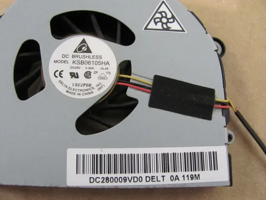 507-10 Вентилятор (кулер, FAN) DC280009VD0 для Toshiba Satellite C660D C660 оригінал З аукціону