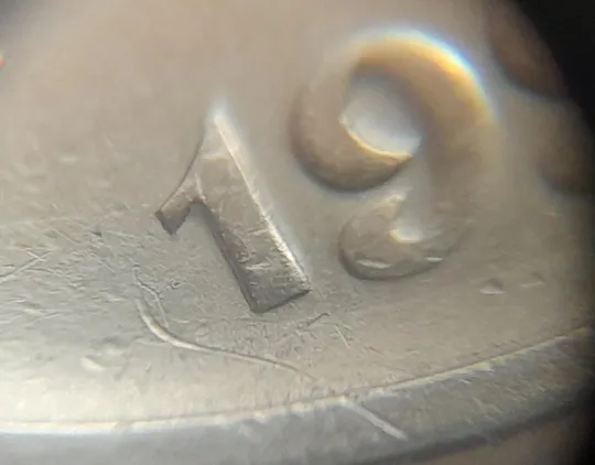 (4636) 25 копійок 1994 1ББк здвоєння в році карбування, двійний удар (25 копеек 1994 1ББк брак) Ціна