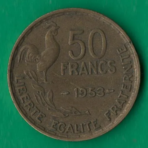 50 франків 1953 року Франція [МШ1] Ціна