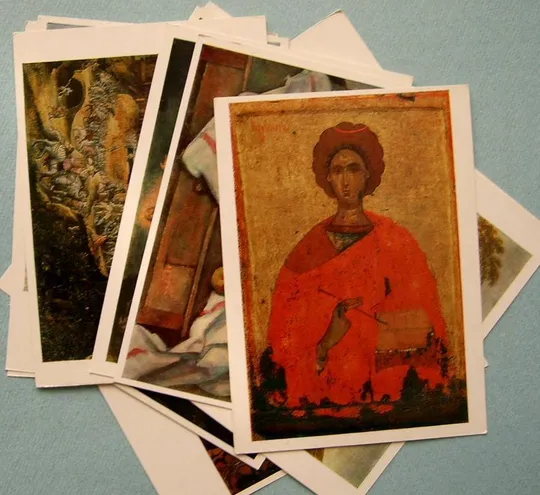 Купити ГОСУДАРСТВЕННЫЙ МУЗЕЙ ИЗОБРАЗИТЕЛЬНЫХ ИСКУССТВ - ЖИВОПИСЬ - выпуск 9 = НАБОР 1984 г. = 16 шт. #