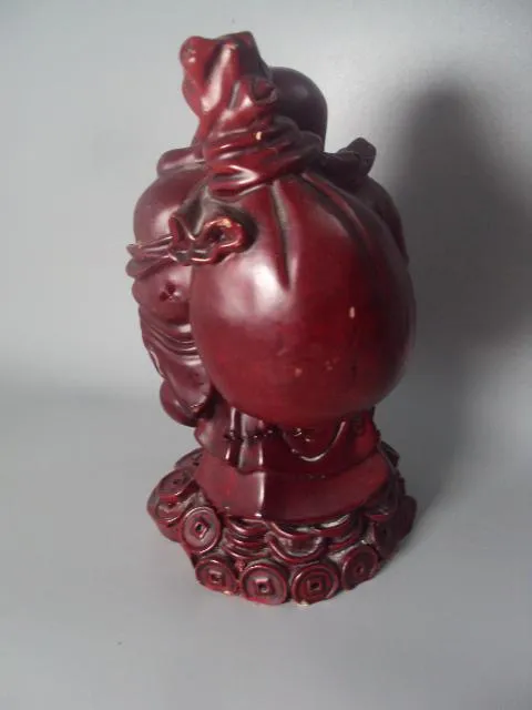 Фигура пластик тяжелый японский бог богатства и веселья Хотэй или Смеющийся Будда Будай №10326 Продаж