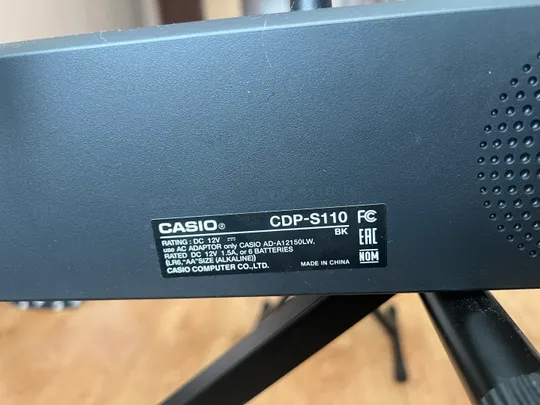 Цифрове піаніно Casio CDP-S110 + стійка + банкетка + навушники Продаж