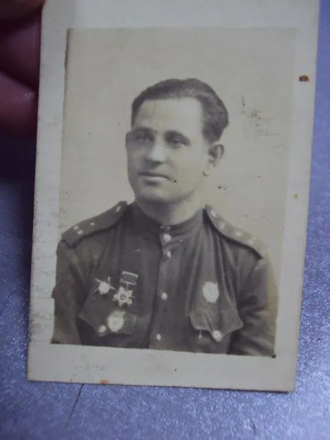 фотография форма ркка офицер танкист гвардеец награды 1944 №12267 З аукціону