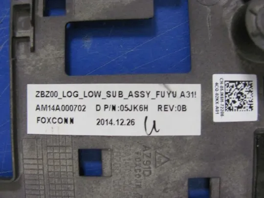 №180-1 Кришка дно піддон корпуса 05JK6H AM14A000703 для DELL LATITUDE E7250 оригінал Продаж