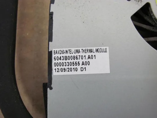 №369-15 система охолодження 6043B0086701 для ACER TRAVELMATE 6594 6594G оригінал З аукціону