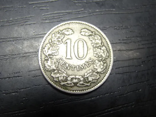 Купити 10 сантимів Люксембург 1901