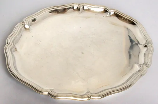 Срібна таця піднос 830 проба 1920-ті рр. WILKENS З аукціону