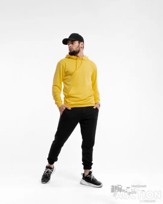 Чоловіче худі - "Shnurok" колір жовтий Де купити