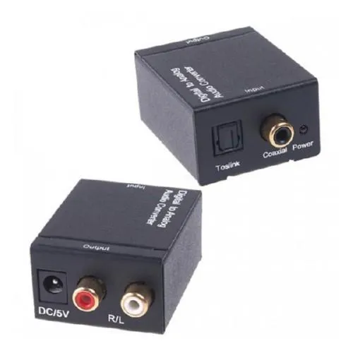 Конвертер ЦАП Toslink, Coaxial - RCA цифра-аналог Ціна