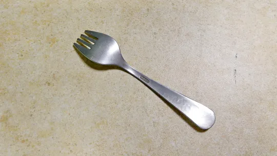 Купити Виделка дитяча Каченя стара радянська нержавійка Україна Запоріжжя Вживане