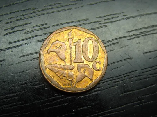 10 центів 2012 Південна Африка Ціна