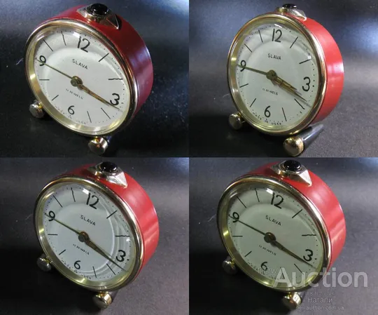 Купити Часы будильник Слава механика 1950-х годов СССР Экспортная модель исправные Прекрасное состояние!!!