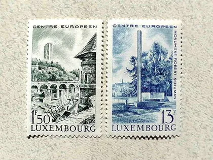 фото, Серія поштових марок Люксембург 1966 рік **
