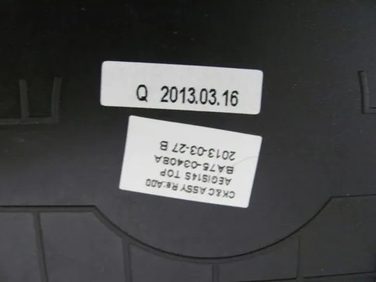 номер0326-3 Кришка панель палмрест та тачпад BA75-03408A для SAMSUNG NP600 NP600B4B оригінал З аукціону