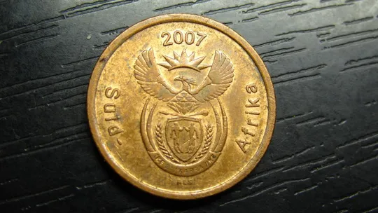 Купити 5 центів 2007 Південна Африка