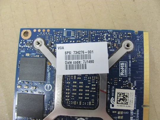 700-8 відеокарта Quadro K1100M GDDR5 2GB 734276-001 785223-001 для HP ZBOOK 15 G2 оригінал З аукціону