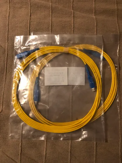 фото, Патчкорд оптичний SC-SC-Sm-SX-3.0-3M