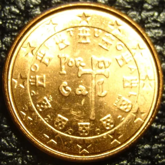 1 євроцент 2002 Португалія UNC Ціна