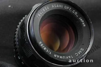 Об&#039;єктив на Pentax SMC Takumar 1:1.8/55 Ф49мм Asahi Japan Вживане З аукціону