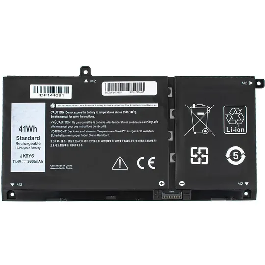 Батарея для ноутбука DELL JK6Y6 (Inspiron 5301, 5401, 5408, 5409, 5508) 11.4V 3600mAh 41Wh Black З аукціону