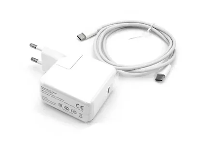 фото, Блок живлення для ноутбука Apple 30W 20V 1.5A USB Type-C MY1W2ZM/A OEM
