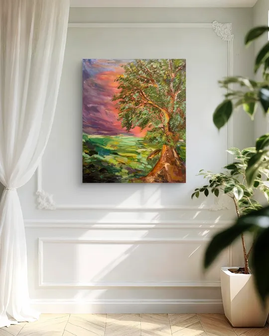 Купити Картина «Осінній вітер»