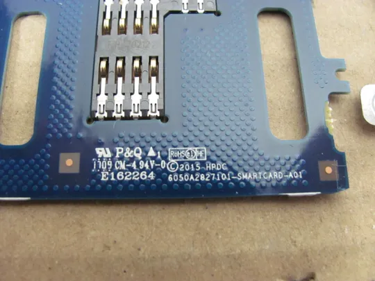 34-7 Smart Card Reader   6035B0128701 6050A2827101 для HP EliteBook 820 G3 G4  оригінал Торговий майданчик