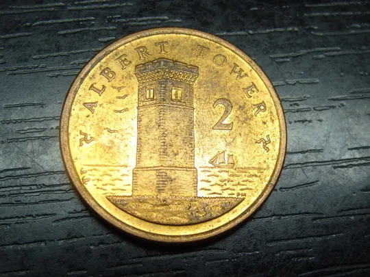 2 пенса 2008 Мен Ціна