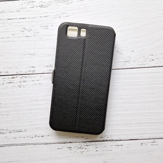 Купити Чохол-книжка Doogee X5 / X5 Pro для телефону (з віконцем) Чорний