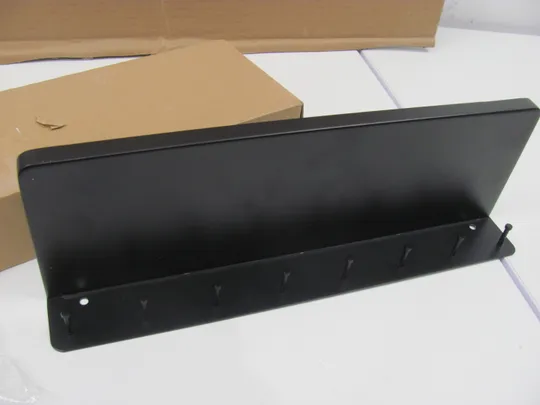 Універсальна вішалка з алюмінію для коридору, кухні та ванної кімнати Чорна (9) З аукціону