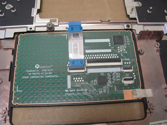 номер1002-3 корпус кришка Палмрест корпус топкейс Верхня панель палмрест cover-C тачпад  01VVYH  AP2V4000D02 для Dell Precision 7750 оригінал Торговий майданчик