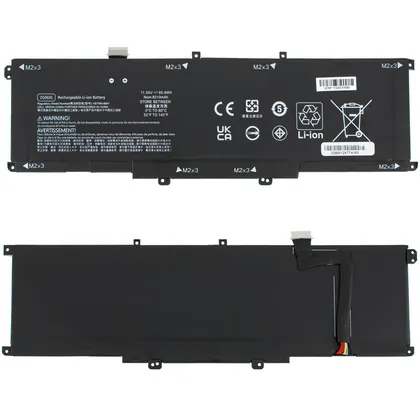 фото, Батарея для ноутбука HP ZG06XL (EliteBook 1050 G1, Studio x360 G5) 11.55V 8310mAh 95.9Wh Black