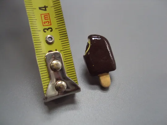 Купити Значок пін морозиво ескимо на паличці пластик знак брошка №18446