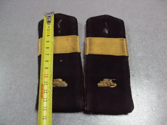 Купити погоны ркка повседневные абтв и артиллерии образца 1943 эмблема танк №5252