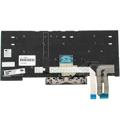 фото, Клавіатура для ноутбука LENOVO (ThinkPad: T490s, T495s) rus, black, без фрейму