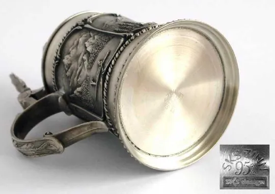 Олов'яний кухоль Життя в горах 450 мл SKS Germany Характеристики