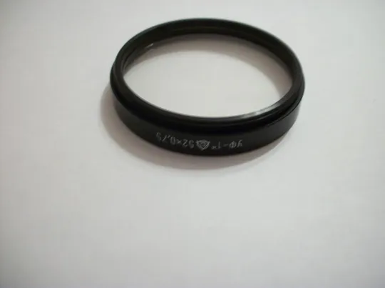 Светофильтр УФ-х , 52 х 0,75. Ультрафиолетовый, как новый. СССР. Для объектив Юпитер. Волна . Гелиос З аукціону