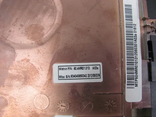 413-2  Кришка панель палмрест 60.4MR01.013 для  SONY VAIO  SVE17 SVE171   оригінал в Україні