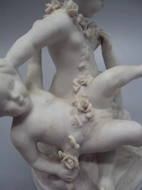 Фигура фарфор Германия unterweissbach путти дети мальчики играют бьются 13,5 см под реставрацию №115 Де купити