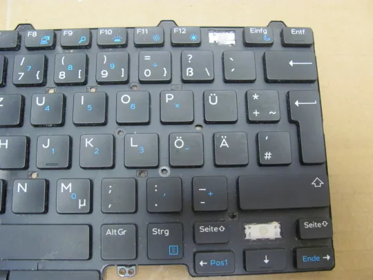 номер0954-14 клавіатура ДОНОР 09FFCM для Dell Latitude E5470 E7470 7470 E7450 7450 E5450 E5470 E5490 E7470 E7450  оригінал З аукціону