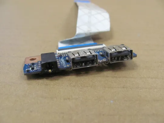 771-26 плата AUDIO USB NBX0001QS00 01Y6H4 LS-B843P для  DELL Inspiron 17 5755 5758 5759 оригінал З аукціону